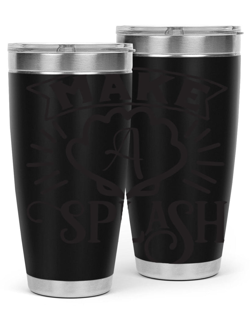 Make a splash 312#- mermaid- Tumbler