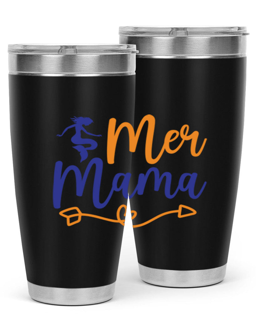 Mer Mama 331#- mermaid- Tumbler