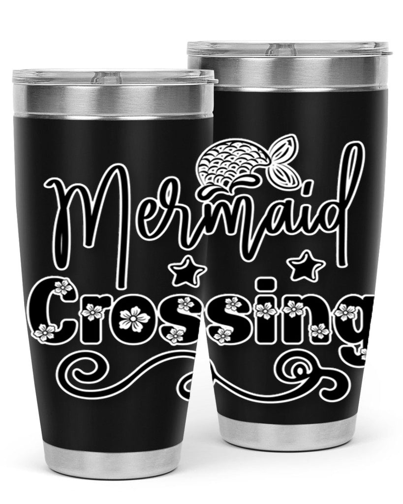 Mermaid Crossing 400#- mermaid- Tumbler
