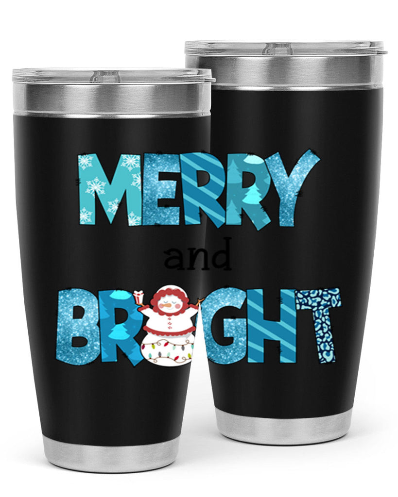 Merry and Bright 321#- winter- Tumbler