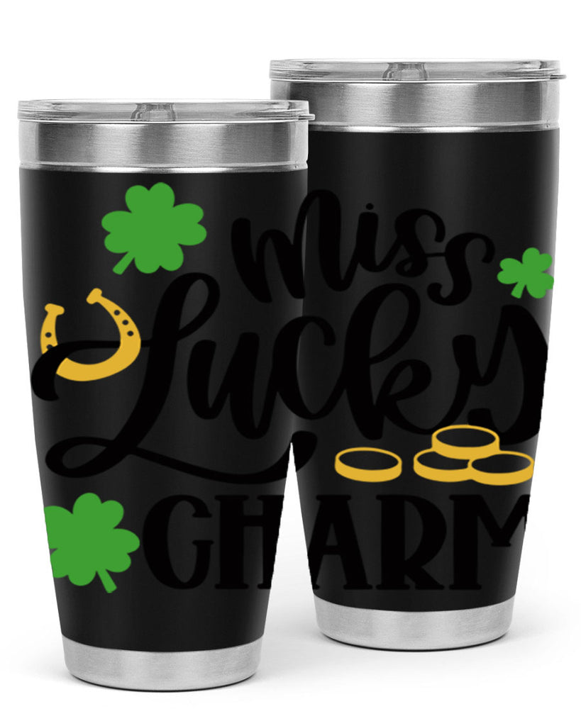 Miss Lucky Charm Style 47#- St Patricks Day- Tumbler