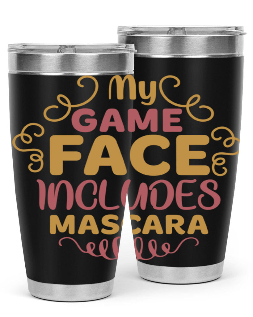 My Game Face Includes Mascara 127#- fashion- Cotton Tank