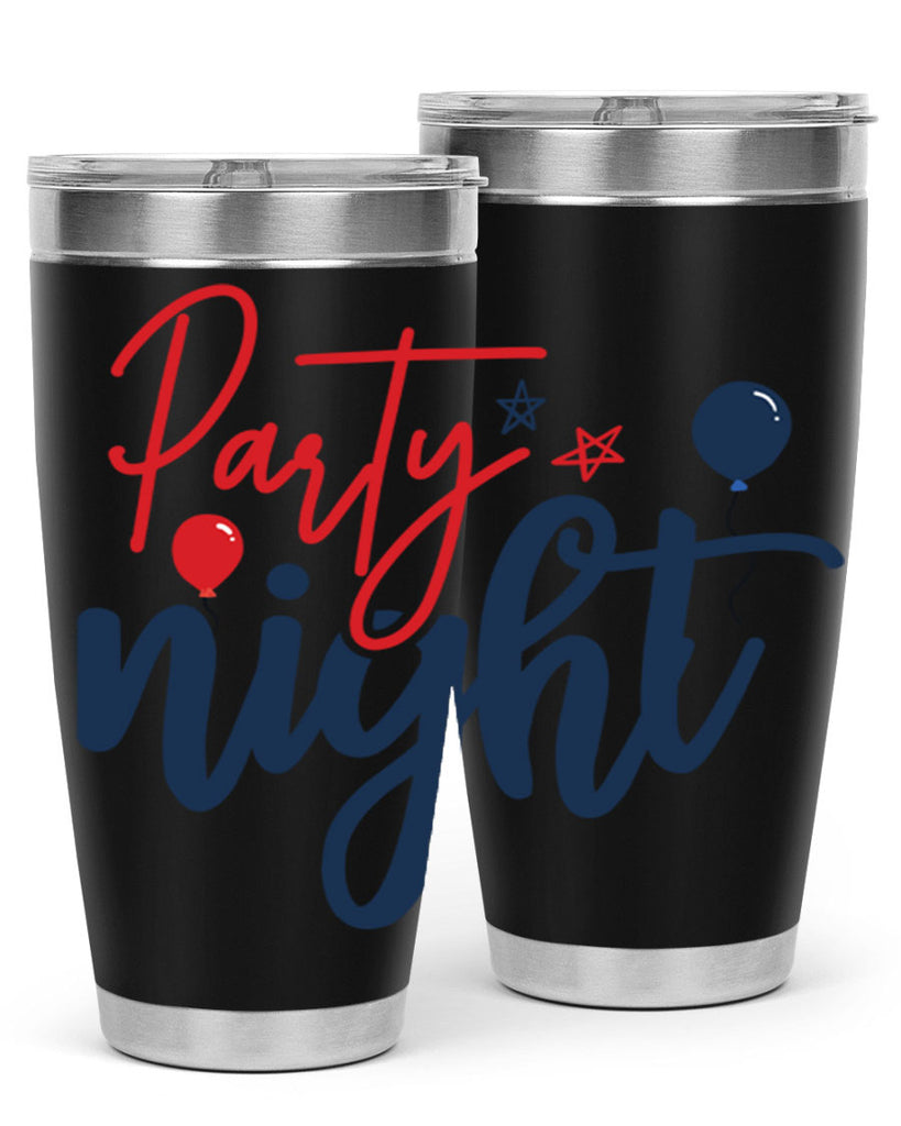 Party Night Style 84#- Fourt Of July- Tumbler