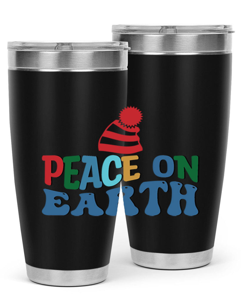Peace on Earth 337#- winter- Tumbler