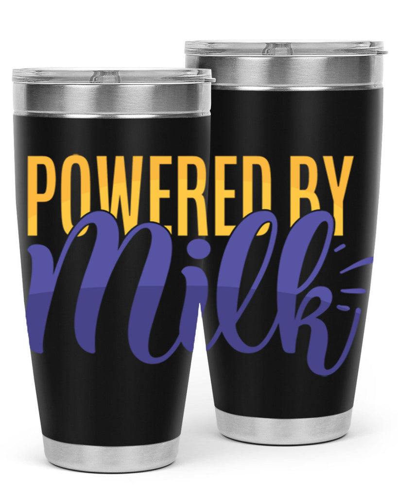Powered By Milk Style 204#- baby- tumbler
