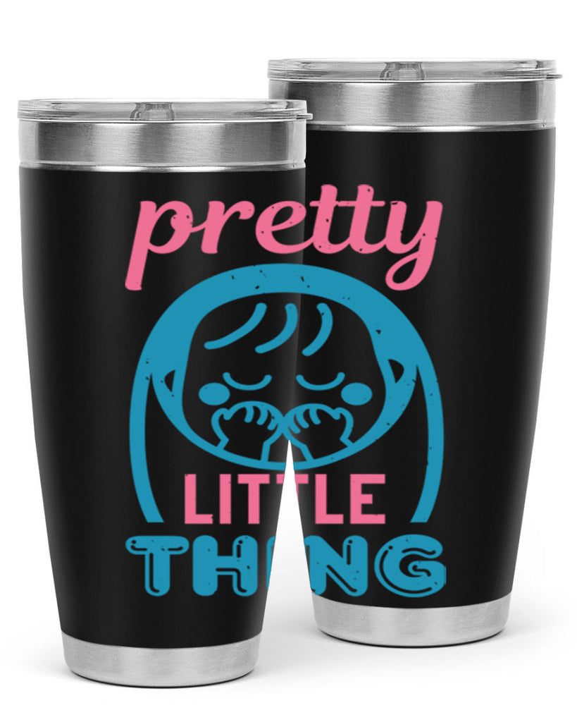 Pretty little Thing Style 19#- baby shower- tumbler
