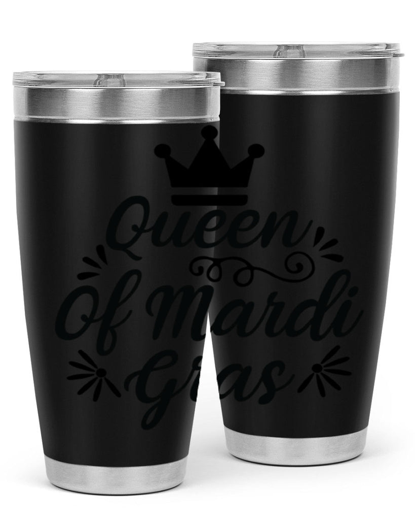 Queen Of Mardi Gras 135#- fashion- Cotton Tank