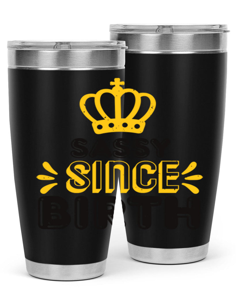 Saddy since birth Style 16#- baby shower- tumbler