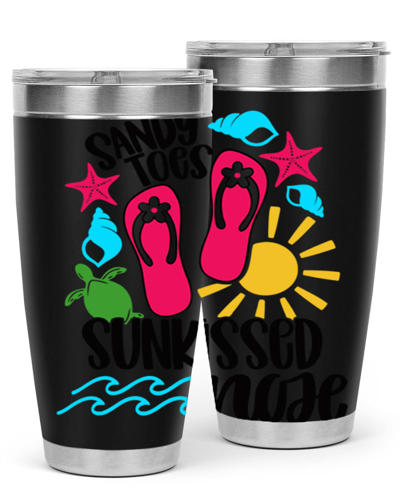 Sandy Toes Sunkissed Nose Style 27#- summer- Tumbler