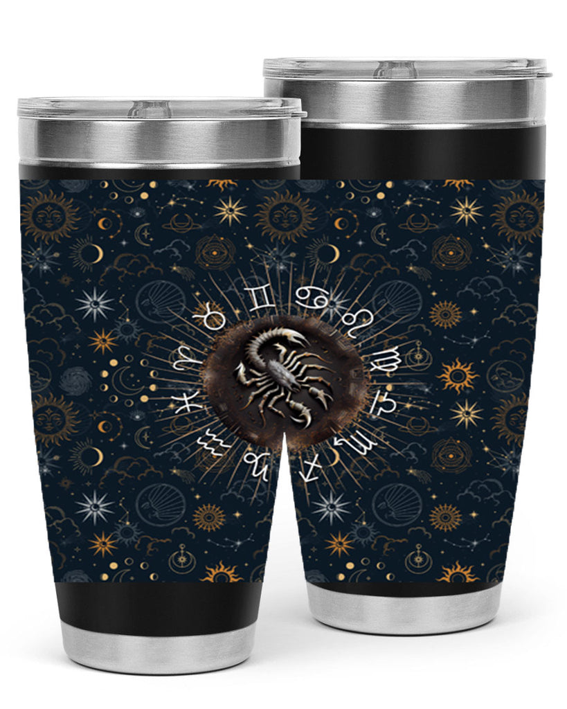 Scorpius Straight 466#- zodiac- Tumbler