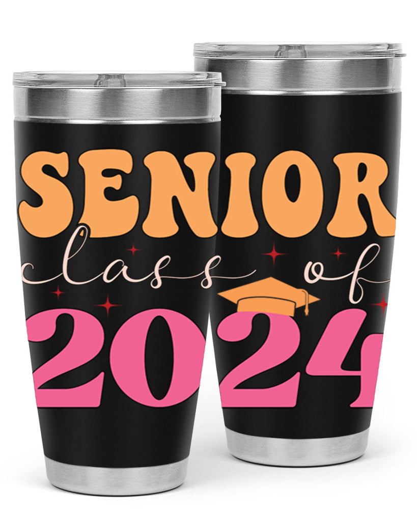 Senior class of 2024 17#- 12th grade- Tumbler