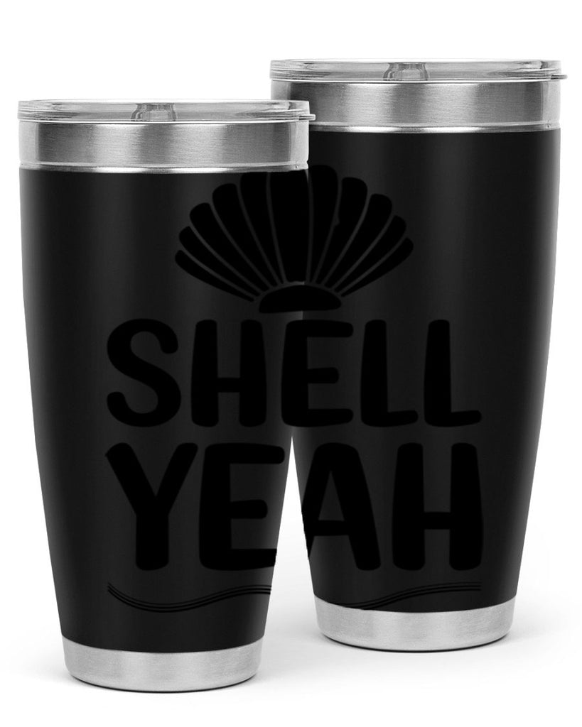 Shell yeah 597#- mermaid- Tumbler