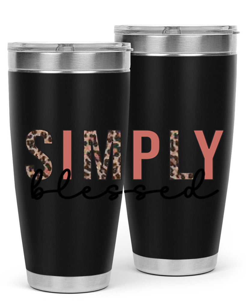 Simply blessed 575#- fall- Tumbler