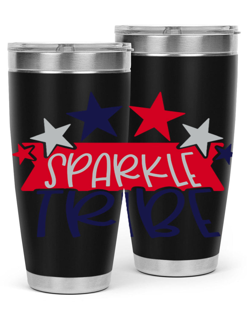 Sparkle Tribe Style 172#- Fourt Of July- Tumbler