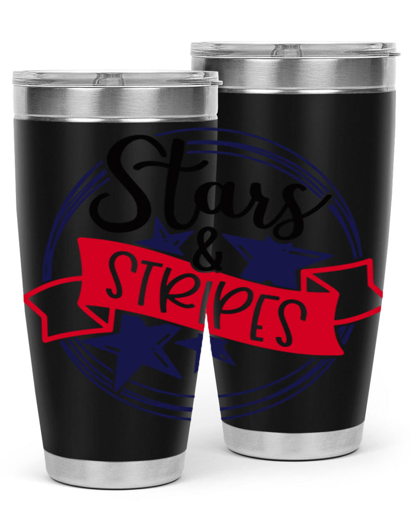 Stars StripeS Style 174#- Fourt Of July- Tumbler