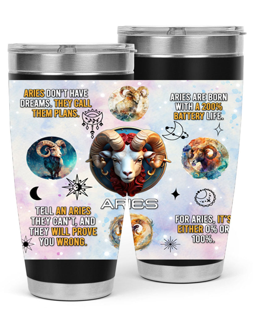 StraightAries 469#- zodiac- Tumbler