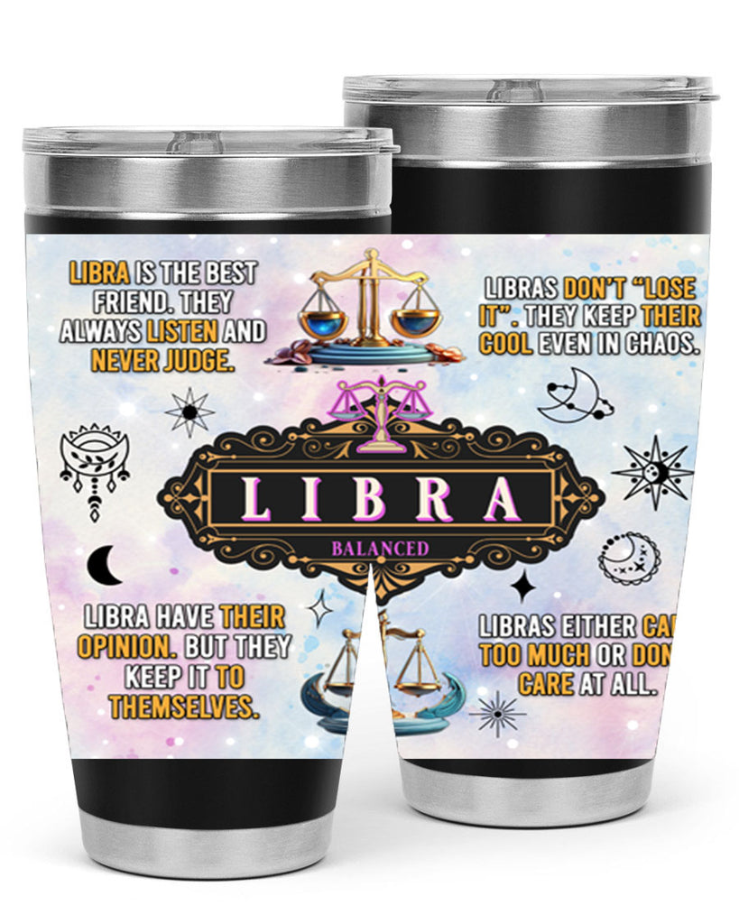 StraightLibra 474#- zodiac- Tumbler