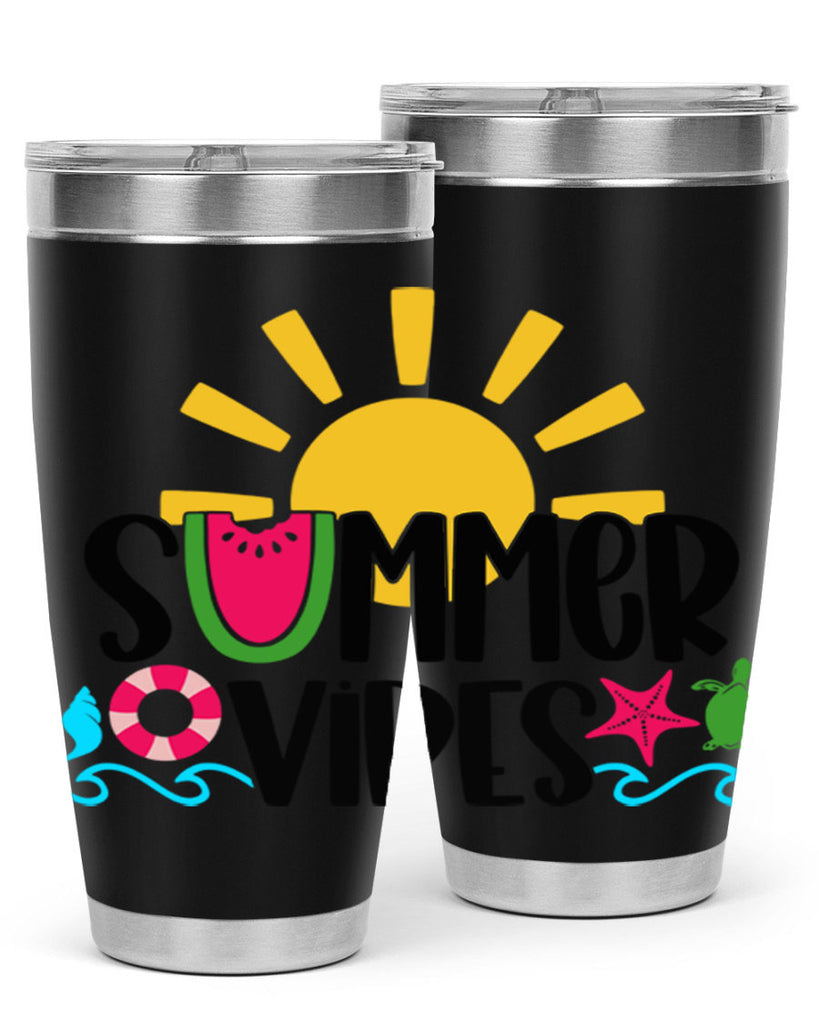 Summer Vibes Style 19#- summer- Tumbler