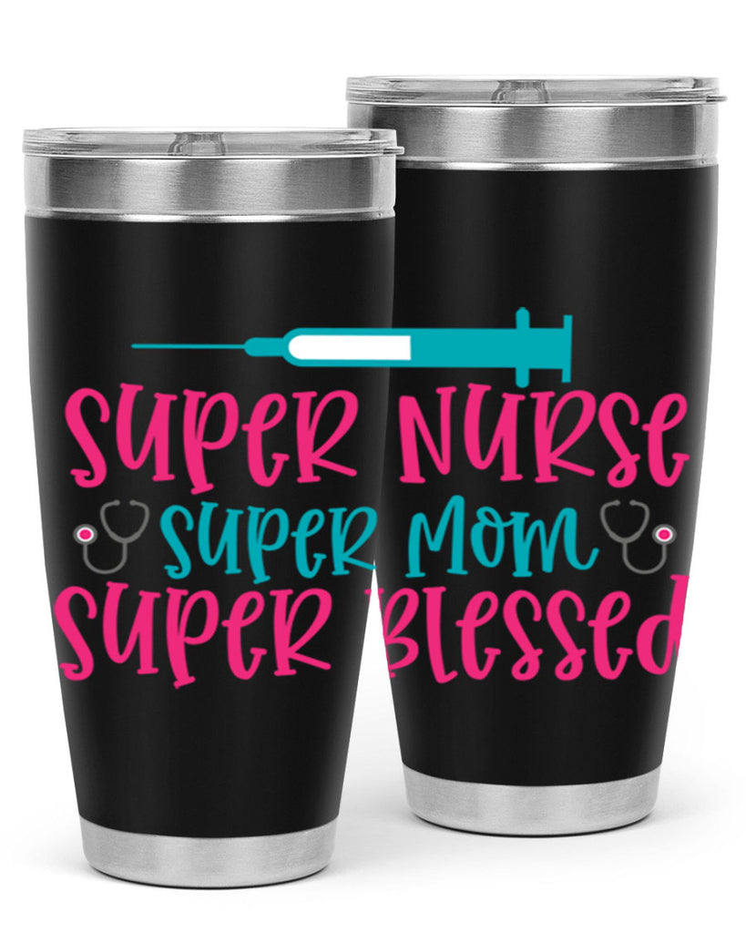 Super Nurse Super Mom Style Style 24#- nurse- tumbler