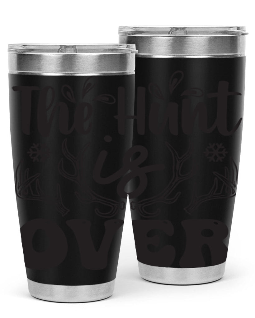 The hunt is over 403#- winter- Tumbler