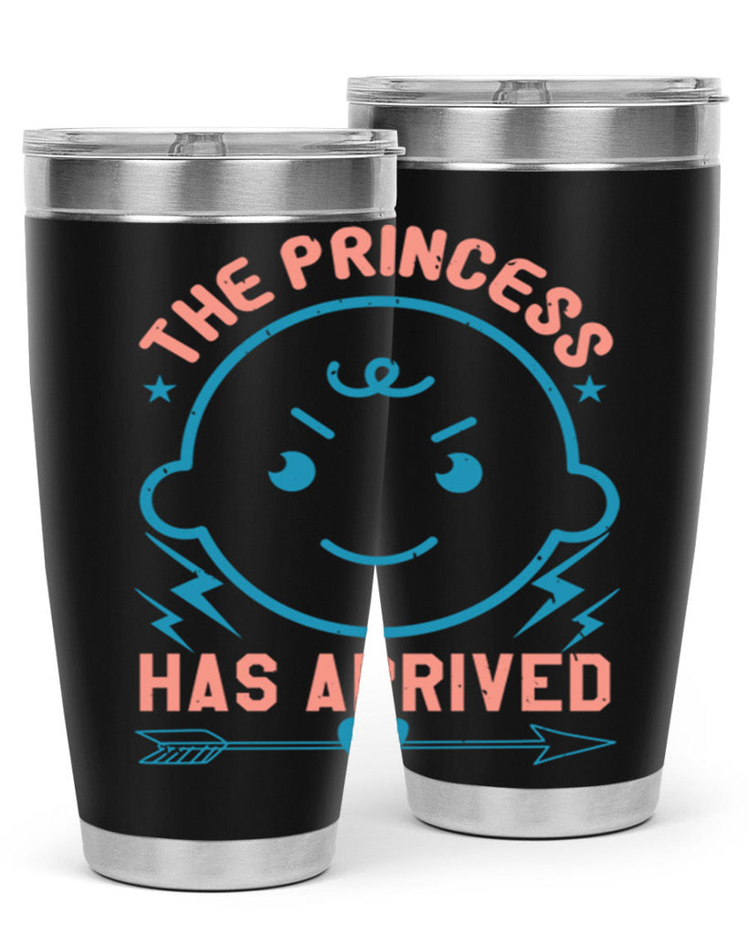 The princess has arrived Style 10#- baby shower- tumbler