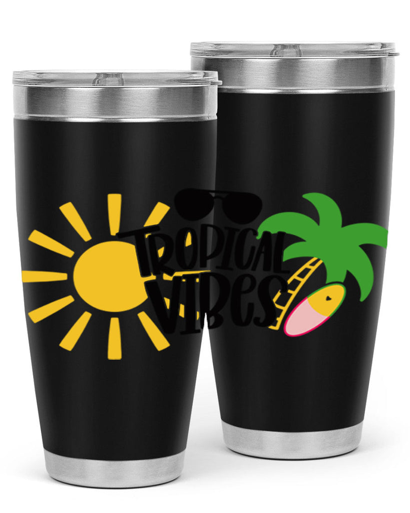 Tropical Vibes Style 9#- summer- Tumbler