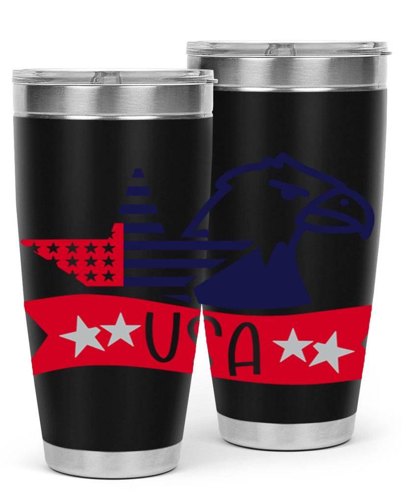 USA Style 182#- Fourt Of July- Tumbler