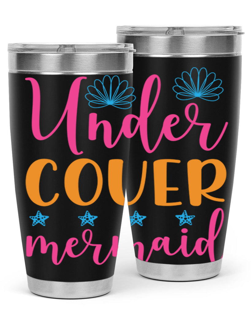 Under Cover Mermaid Design 653#- mermaid- Tumbler