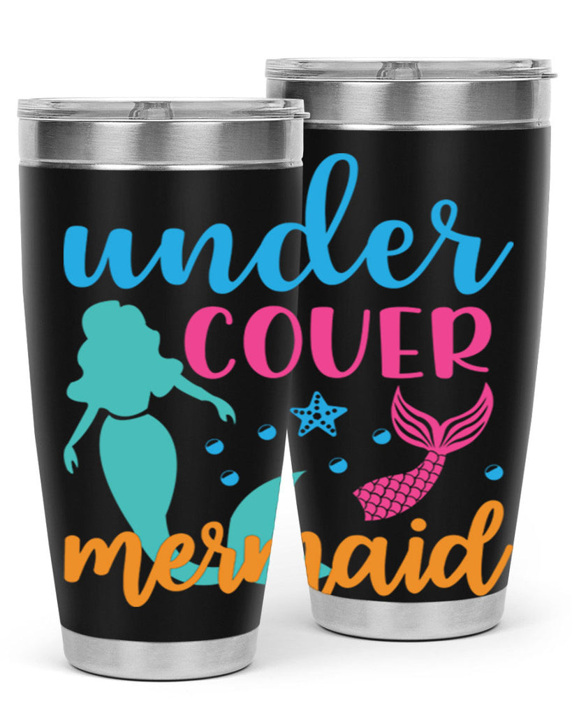 Under Cover Mermaid Design 654#- mermaid- Tumbler