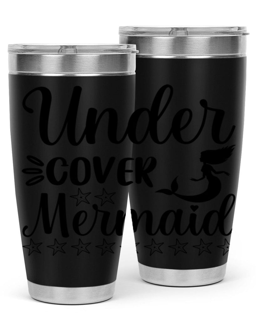Under cover mermaid 650#- mermaid- Tumbler