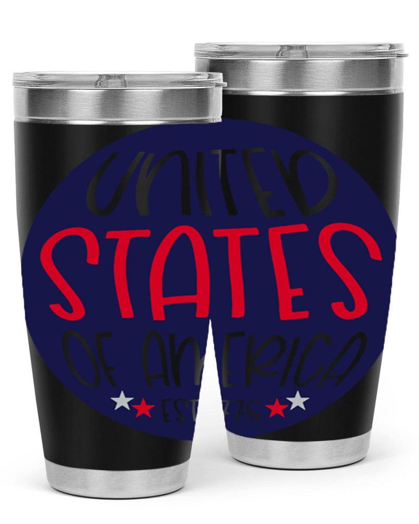 United States Of America Est Style 176#- Fourt Of July- Tumbler
