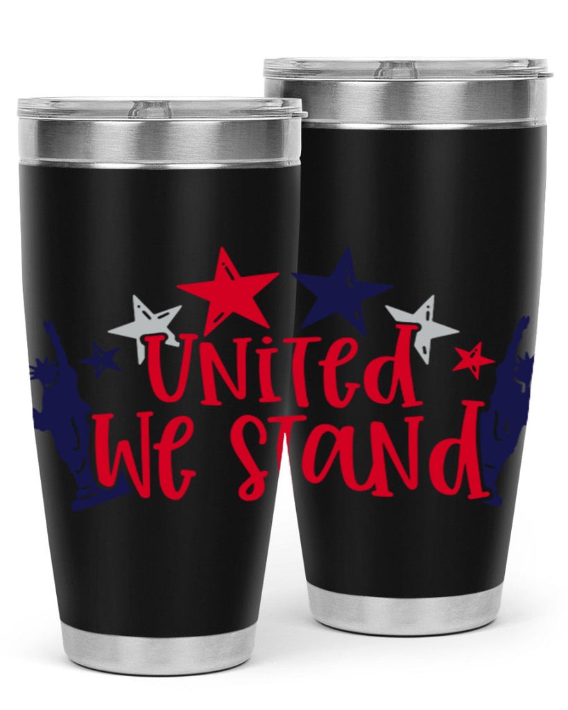 United We Stand Style 179#- Fourt Of July- Tumbler