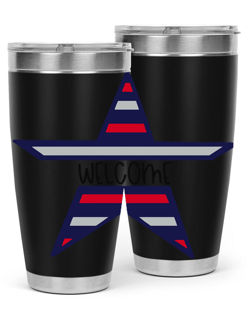 Welcome Style 186#- Fourt Of July- Tumbler