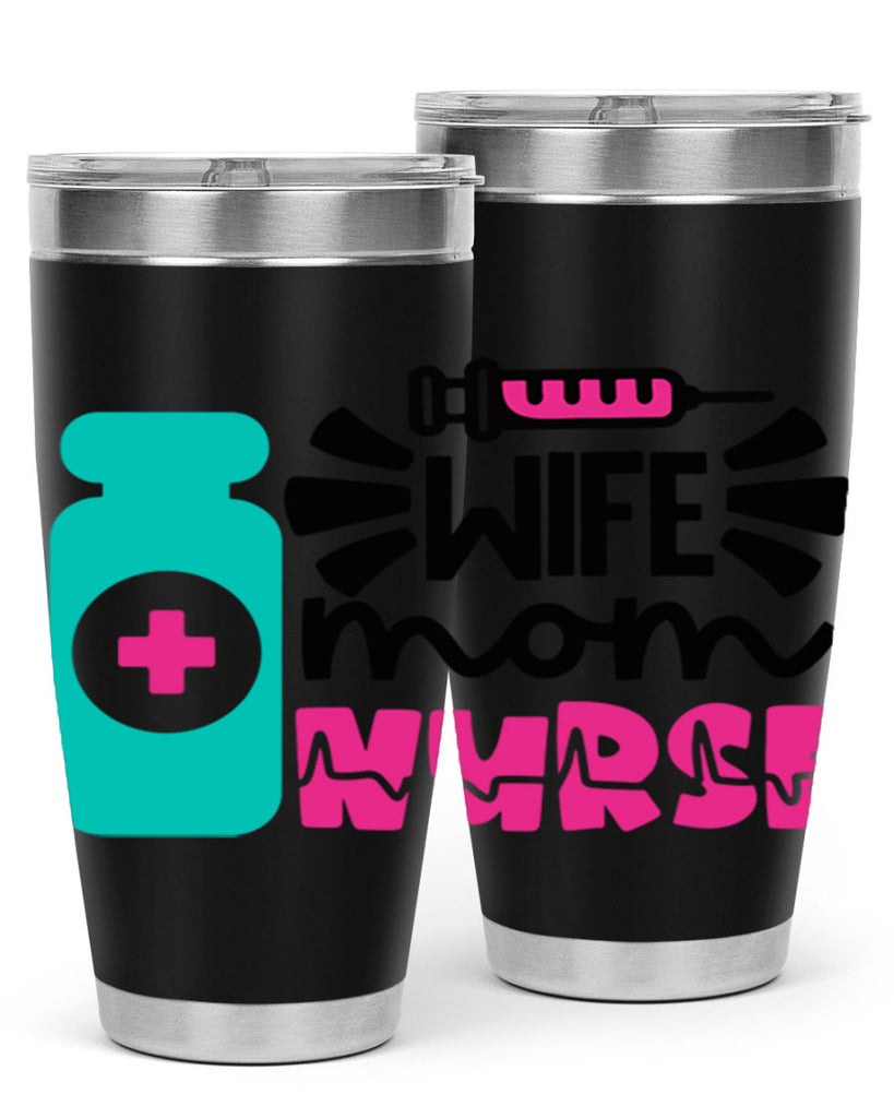 Wife Mom Nurse Style Style 10#- nurse- tumbler