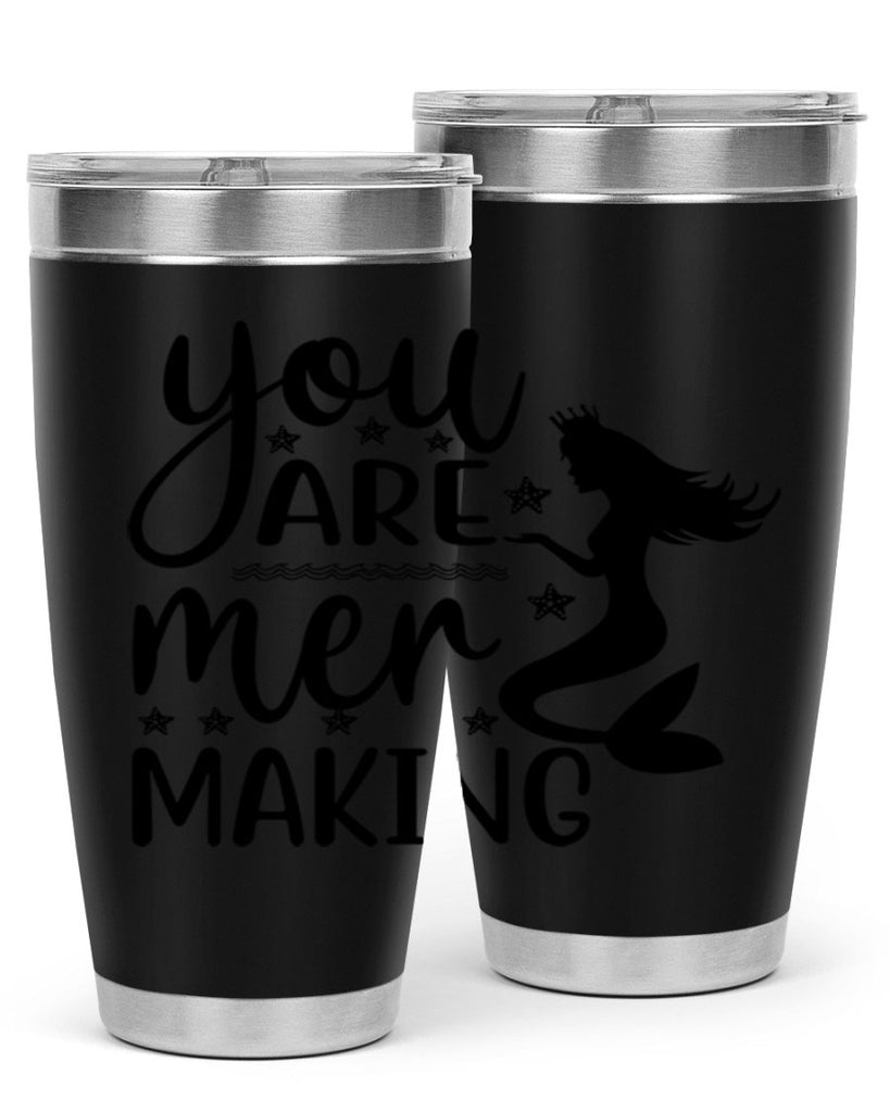 You are mer making 684#- mermaid- Tumbler
