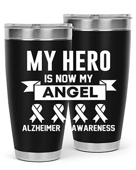 alzheimers awareness 127#- alzheimers- Tumbler