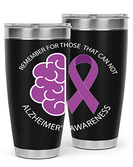 alzheimers awareness style 40#- alzheimers- Tumbler