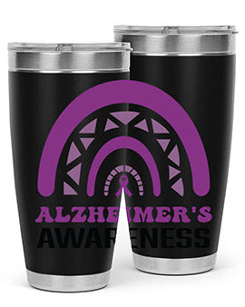 alzheimers awareness style 42#- alzheimers- Tumbler