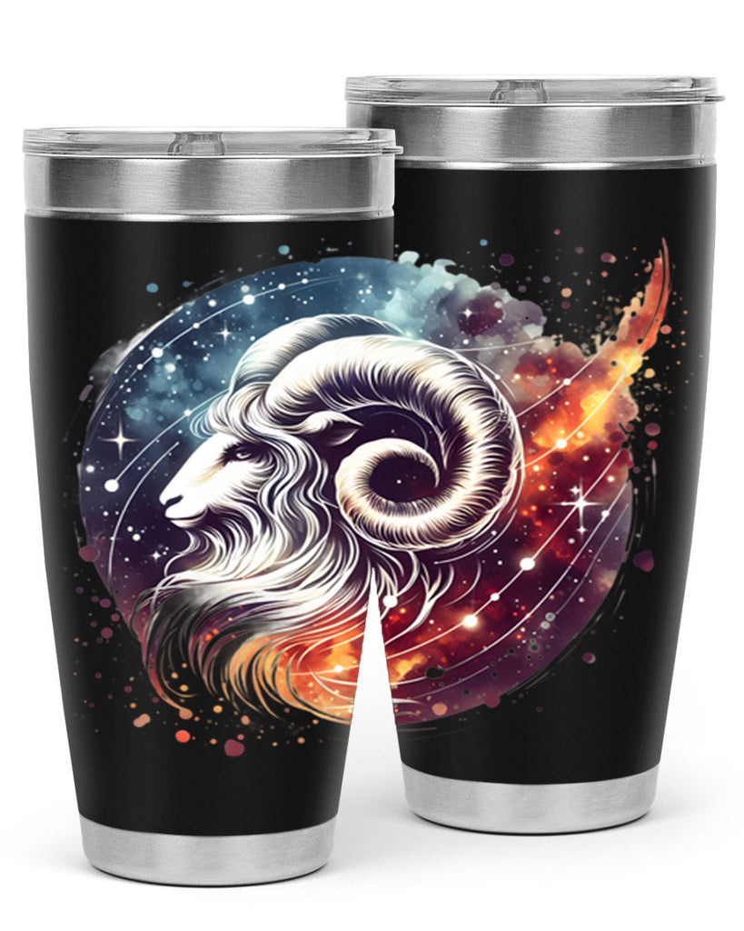aries 124#- zodiac- Tumbler