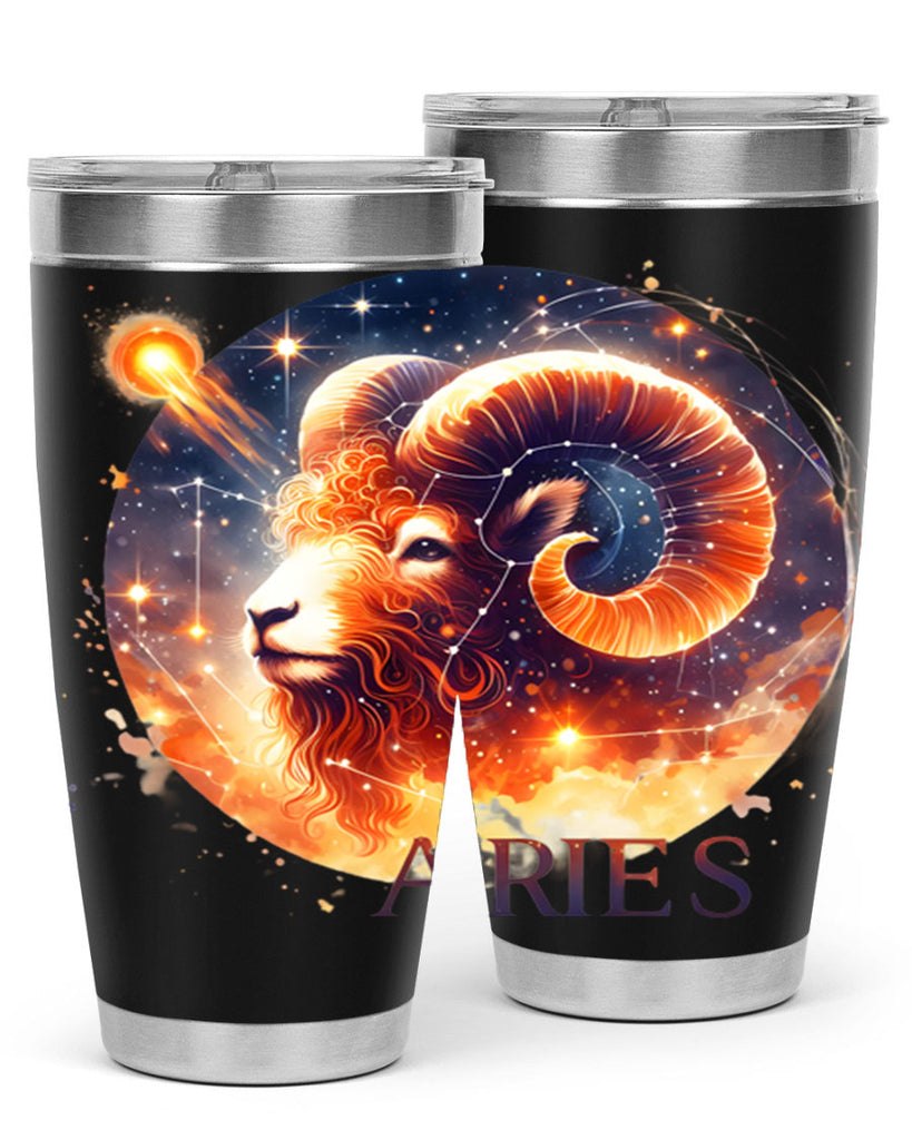 aries 130#- zodiac- Tumbler
