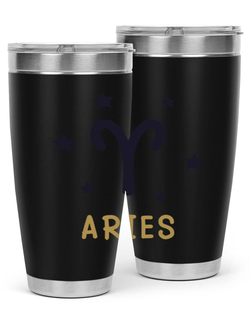 aries 135#- zodiac- Tumbler
