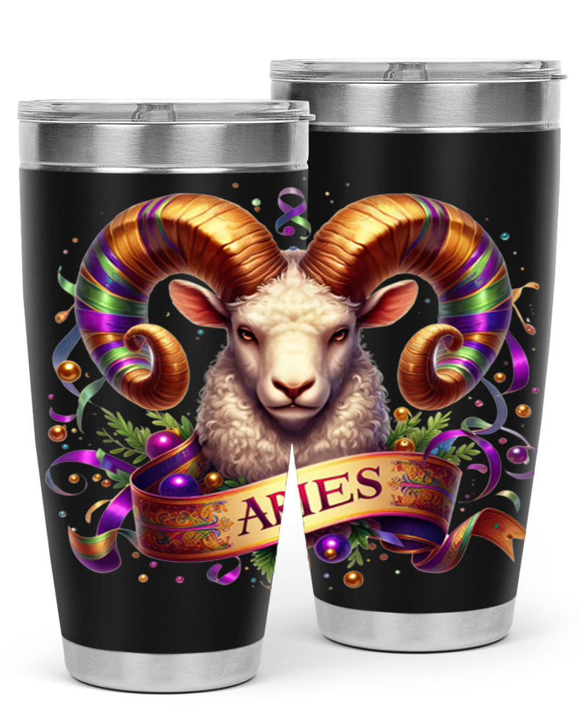 aries 136#- zodiac- Tumbler