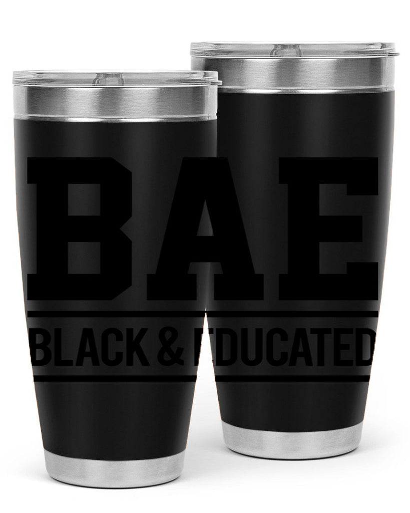 bae 268#- black words phrases- Cotton Tank