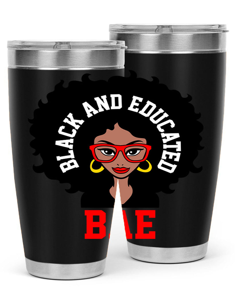 bae black and educated 267#- black words phrases- Cotton Tank