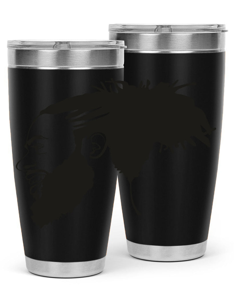 beardman 45#- black men - boys- tumbler