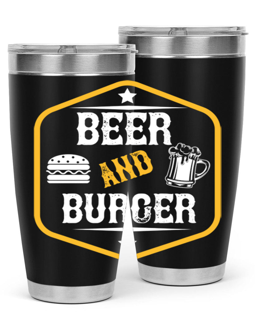 beer and burger 111#- beer- Tumbler