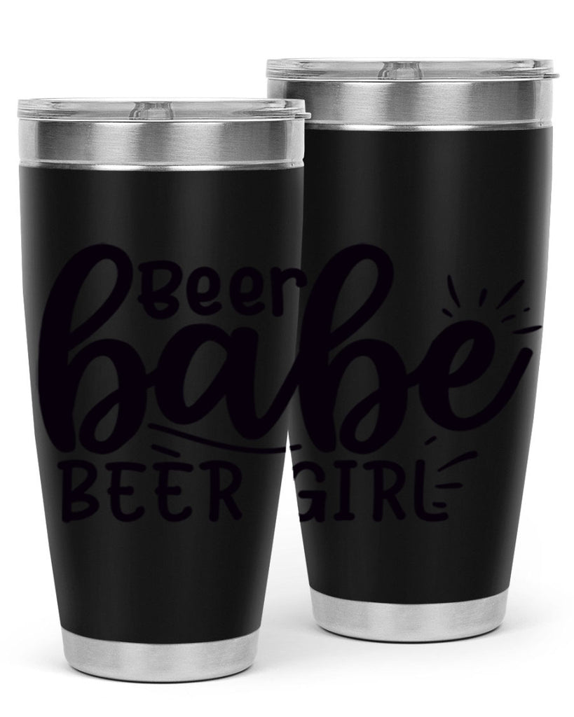 beer babe beer girl 136#- beer- Tumbler