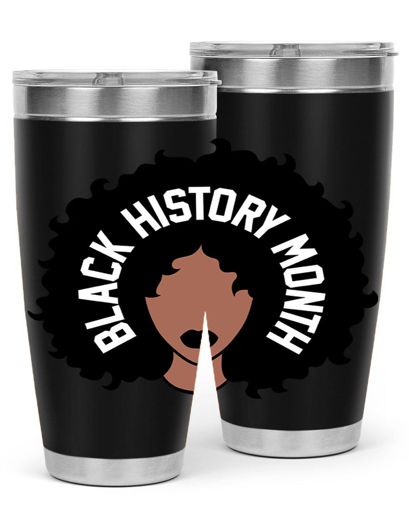 black history month afro woman 239#- black words phrases- Cotton Tank