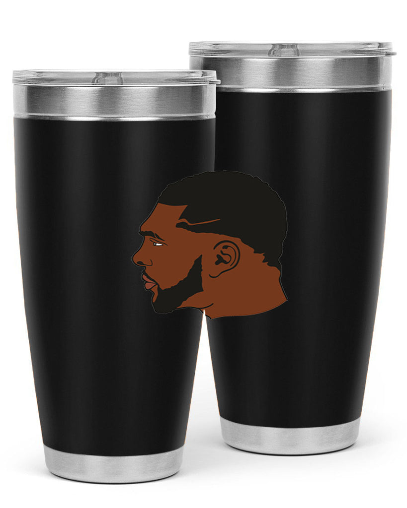 black man 26#- black men - boys- tumbler