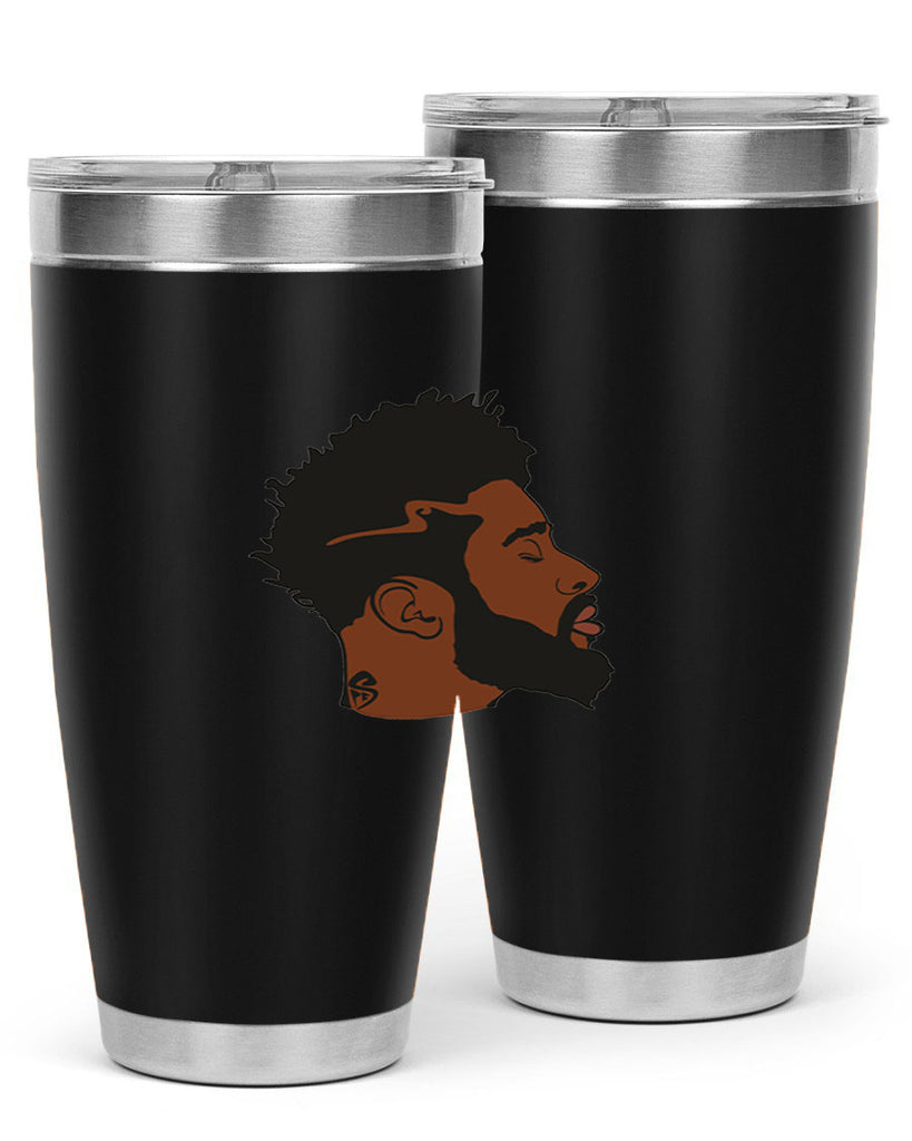 black man 30#- black men - boys- tumbler
